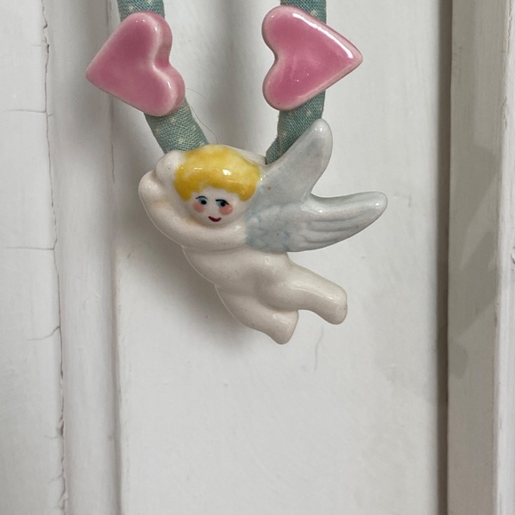 Flying Colors Jewelry Vintage Flying Colors Necklace Angel With